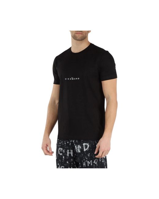 RICHMOND Black T-Shirts for men
