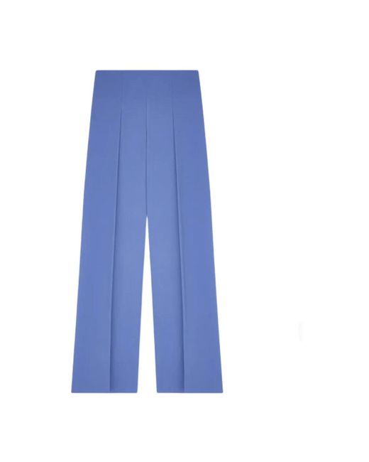 Emporio Armani Blue Wide Trousers