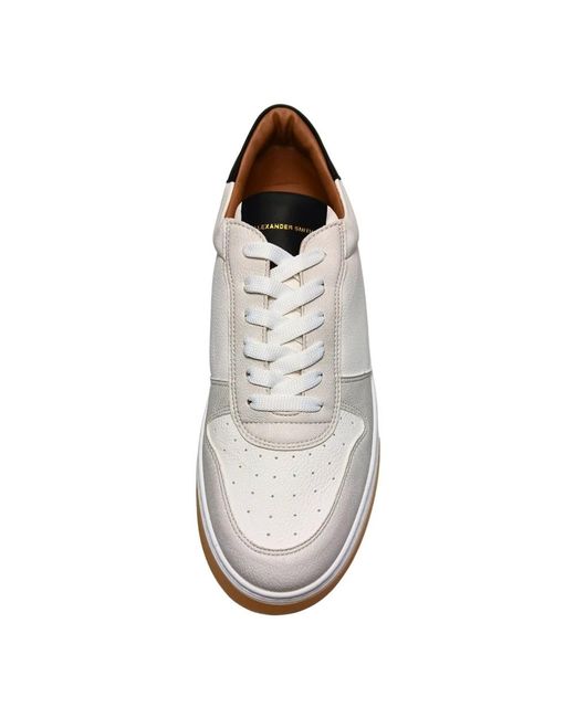 Alexander Smith White Sneakers for men