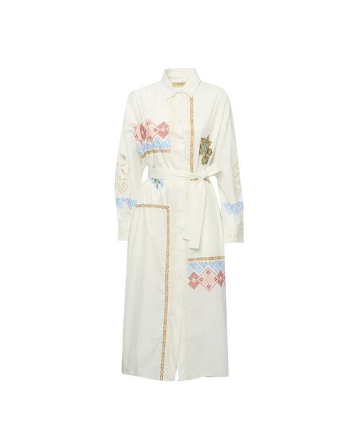 Weekend by Maxmara White Shirt Dresses