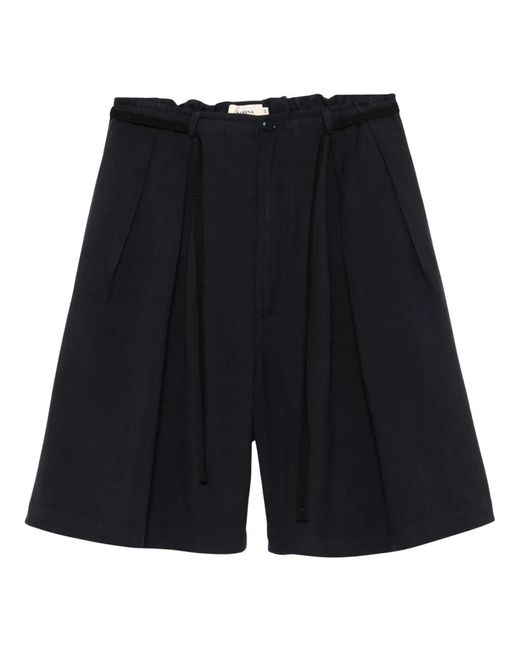 Barena Korte Broeken ,Blauw ,Katoen Brezza Shorts in het Black