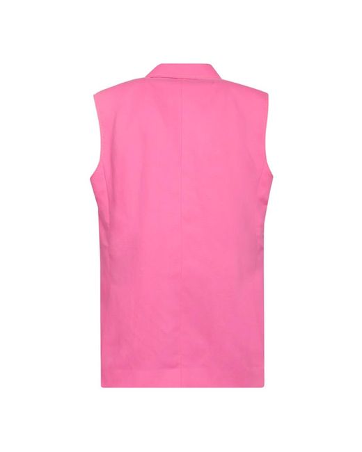 MSGM Pink Vests