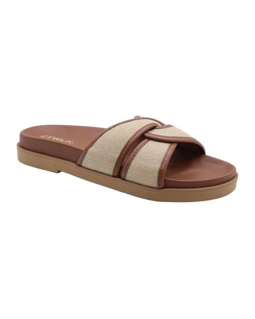 CTWLK Brown Sliders