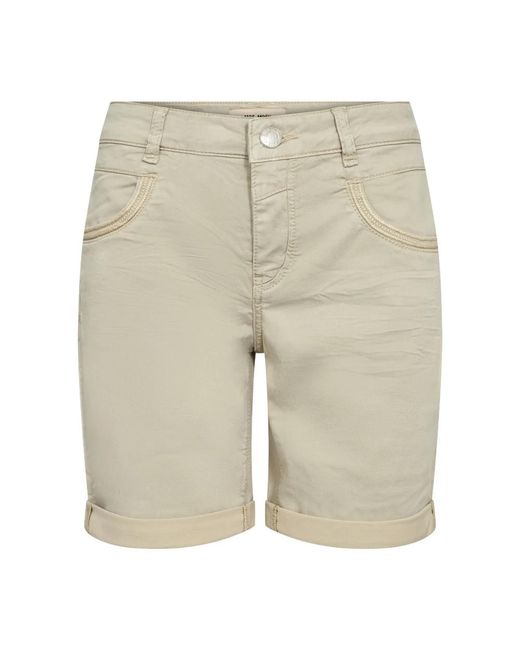 Denim Shorts Mos Mosh de color Natural