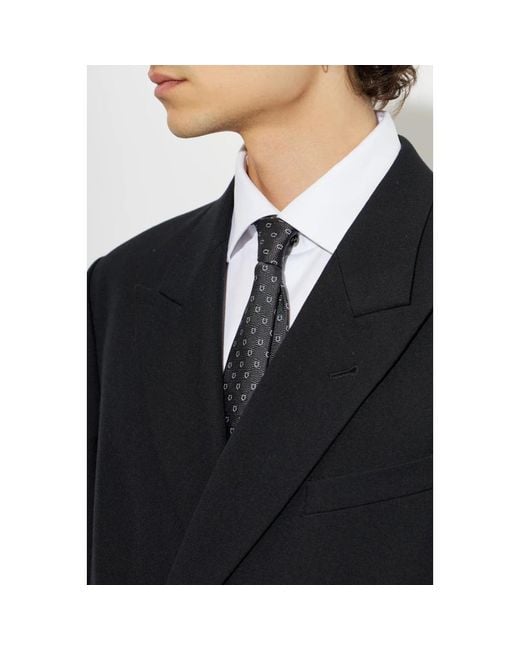 Ties Ferragamo pour homme en coloris Black