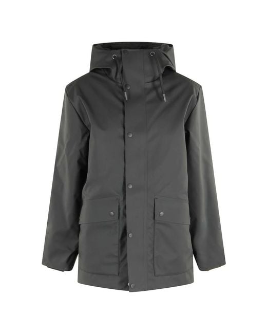 Rains Gray Light Jackets