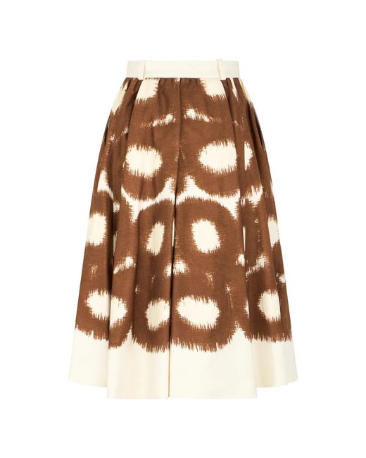 Prada Brown Midi Skirts