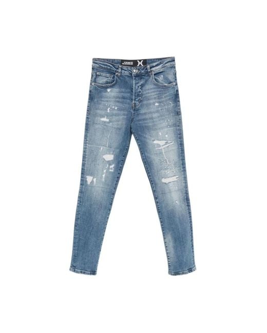 John Richmond Blue Slim-Fit Jeans for men