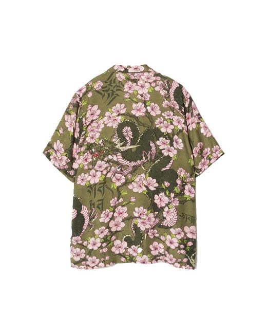 Maharishi Green Short Sleeve Shirts for men