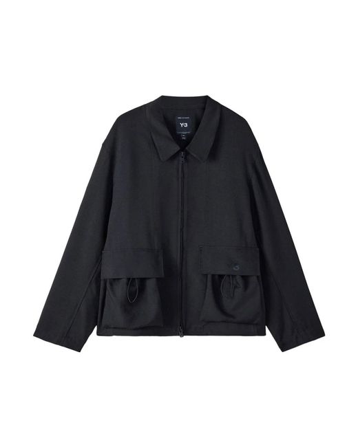 Y-3 Black Light Jackets for men