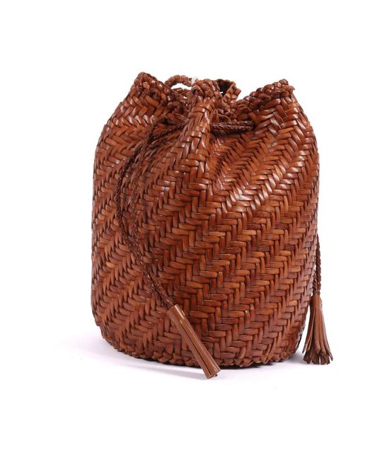 Bucket Bags di Dragon Diffusion in Brown