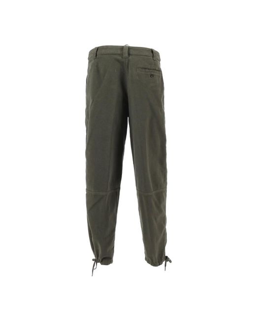 Aspesi Tapered Broeken in het Green