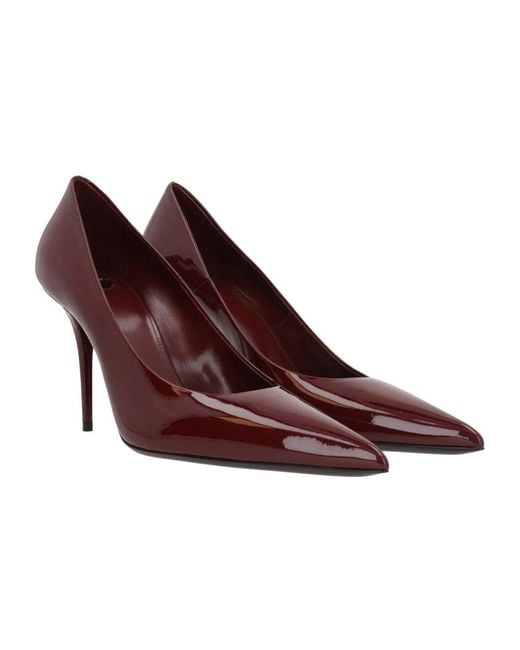 Saint Laurent Purple Pumps