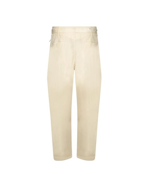 Slim-Fit Trousers Lemaire de hombre de color Natural