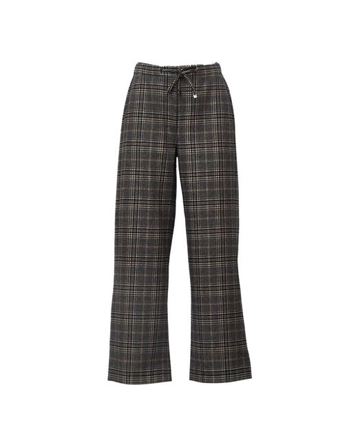 Max Mara Jogging Wijde Broek in het Gray
