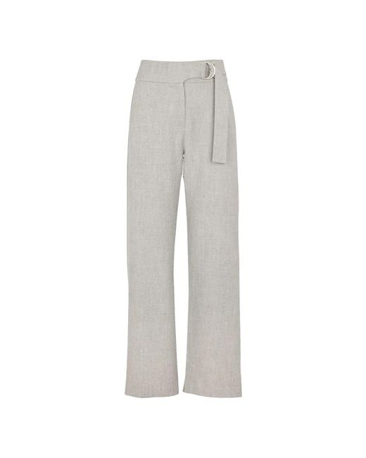 Suncoo Gray Wide Trousers