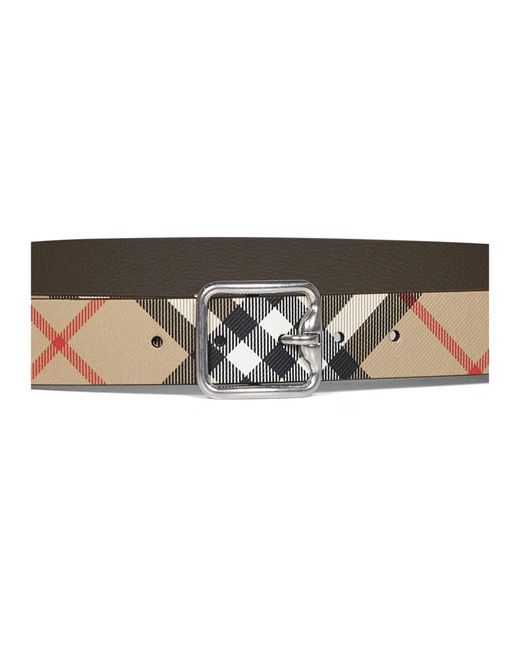 Burberry Brown Belts for men