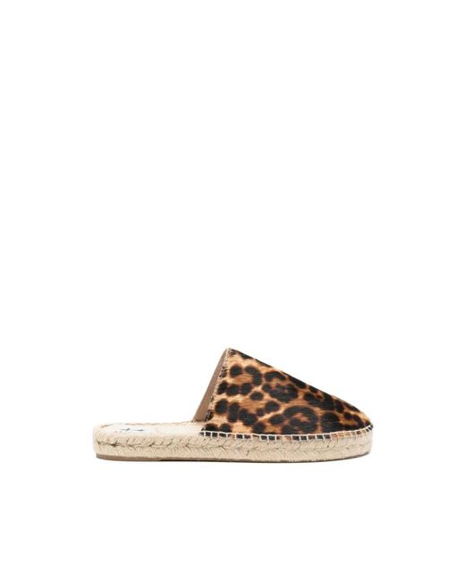 Manebí Brown Spotted Espadrilles