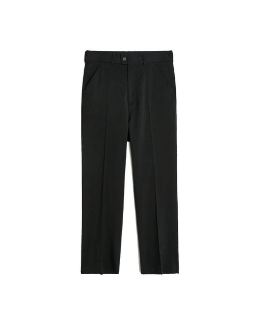 Our Legacy Schwarze Baumwoll-Chino-Hose Gerader Schnitt in Black für Herren