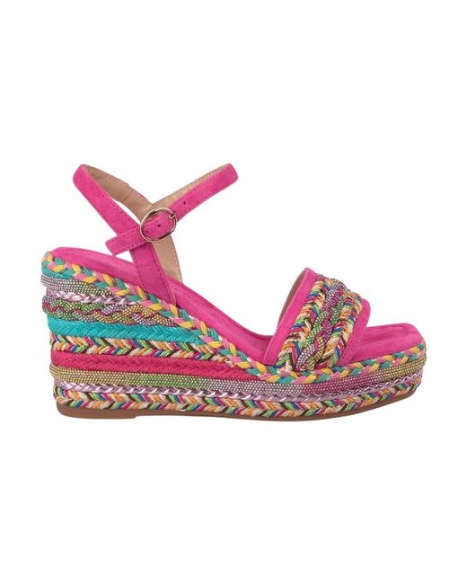 Wedges di Alma En Pena. in Pink