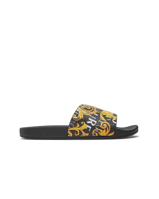 Versace Jeans Couture Multicolor Sliders for men