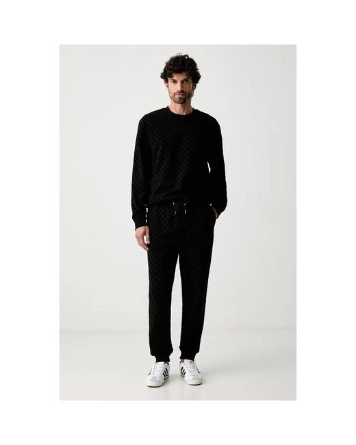 Joop! Monogram Sweatshirt in het Black voor heren