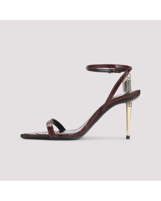 Tom Ford White High Heel Sandals