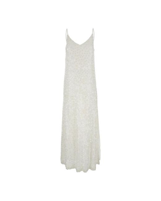 P.A.R.O.S.H. White Maxi Dresses