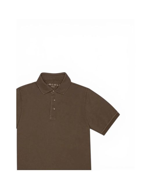 Circolo 1901 Brown Polo Shirts for men