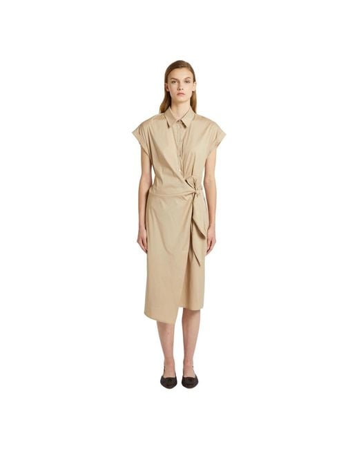 Shirt Dresses iBlues de color Natural