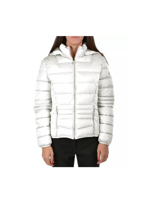 Yes Zee White Down Jackets