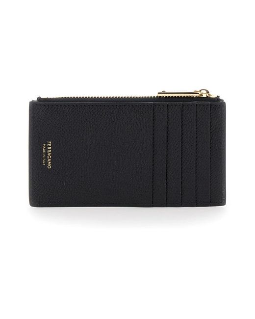 Ferragamo Black Wallets & Cardholders for men