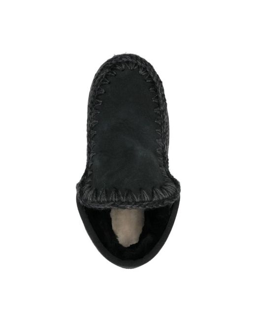 Mou Black Winter Boots