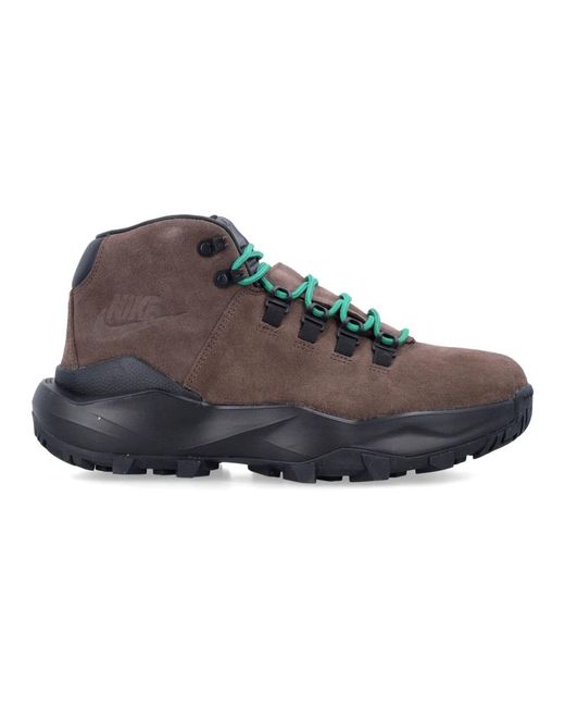 Lace-Up Boots Nike de color Brown