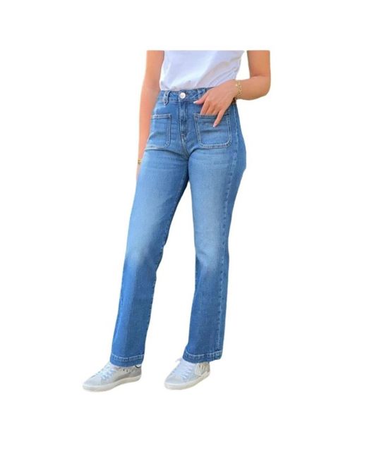 Islow Blue Bootcut Jeans