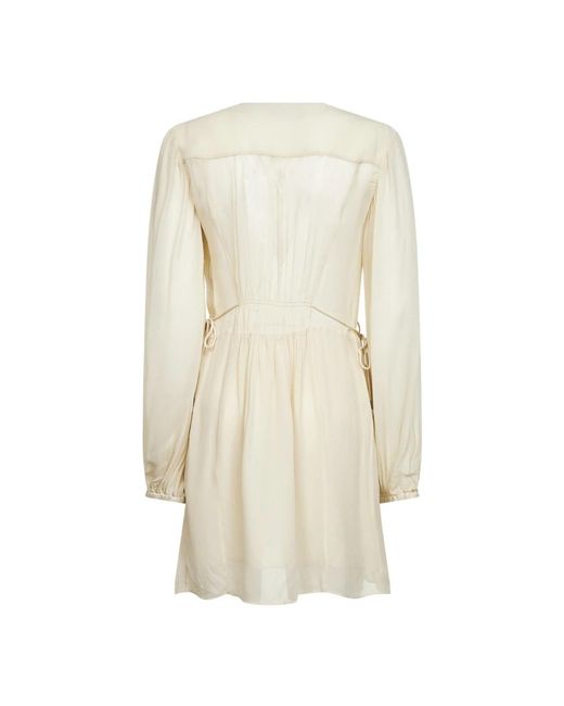 Isabel Marant Natural Short Dresses