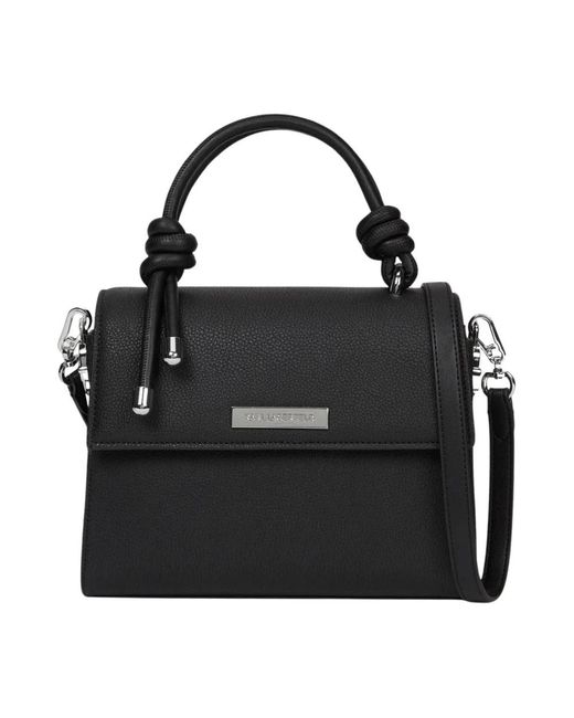 Karl Lagerfeld Black Handbags