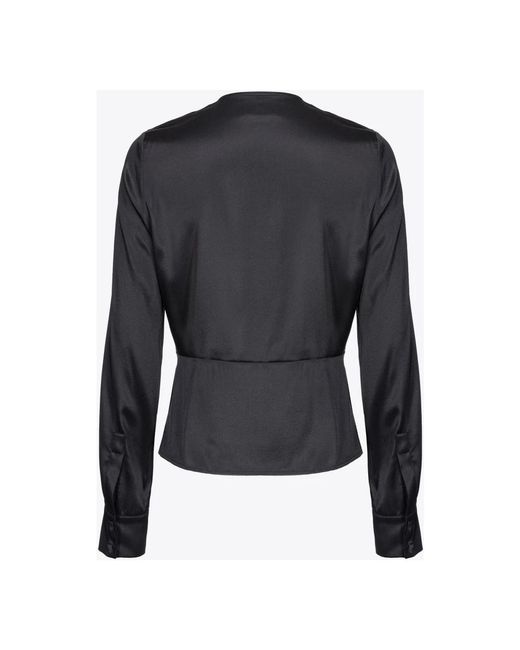 Pinko Baradero Blouse in het Black