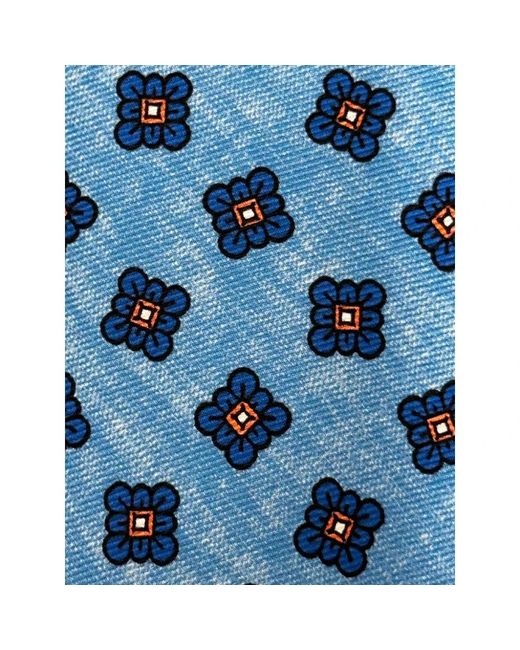 Kiton Blue Ties for men