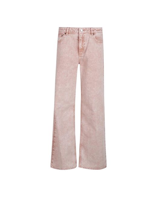 Michael Kors Pink Flared Jeans