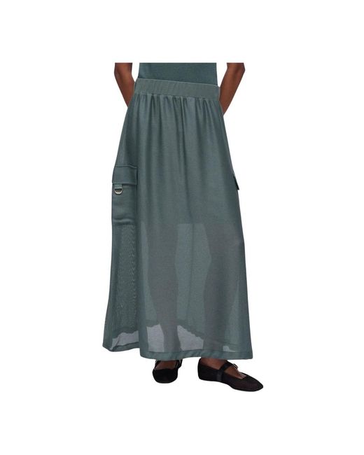 Liu Jo Green Maxi Skirts