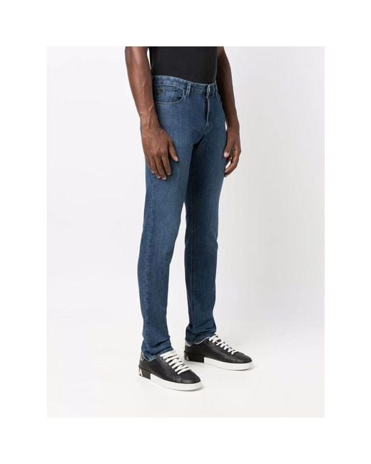 Slim-Fit Jeans Emporio Armani de hombre de color Blue