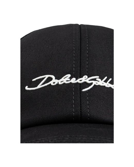 Accessories > hats > caps Dolce & Gabbana pour homme en coloris Black