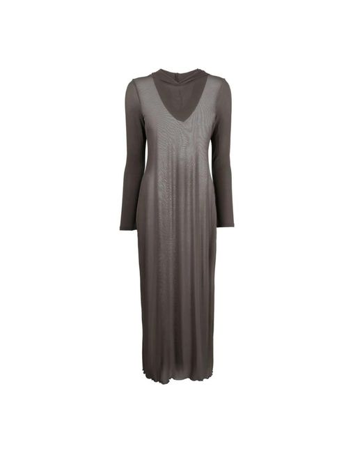 Paloma Wool Gray Midi Dresses