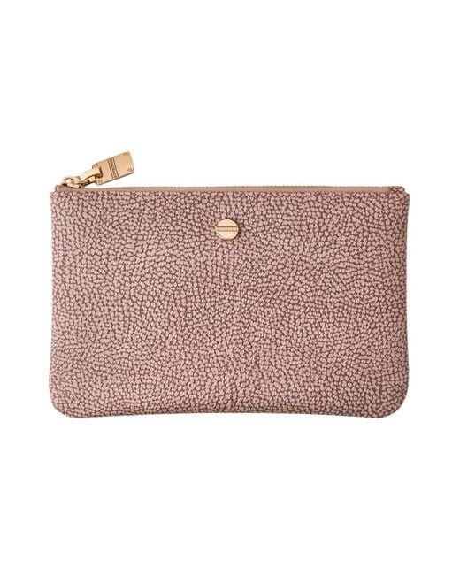 Wallets & Cardholders Borbonese en coloris Pink
