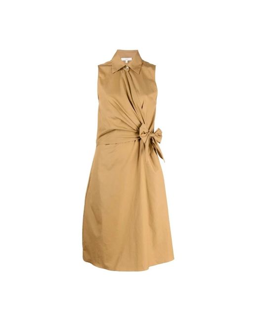 Vince Shirt Dresses in het Natural
