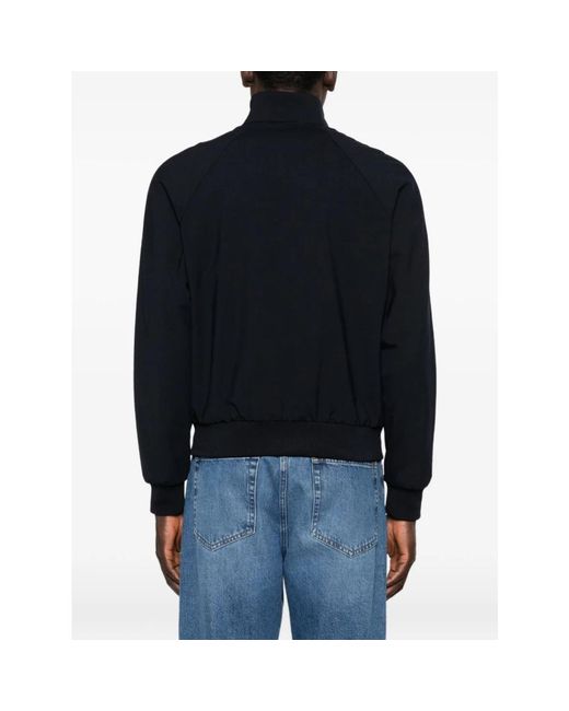 Emporio Armani Black Bomber Jackets for men