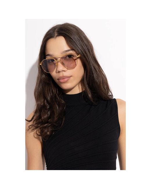 Glasses di Balmain in Metallic