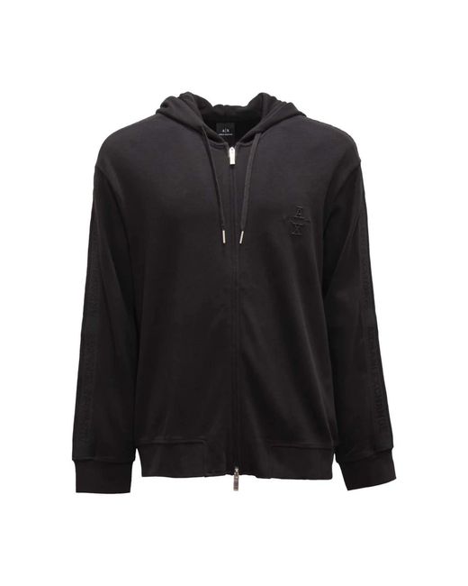 Zip-Throughs Armani de hombre de color Black