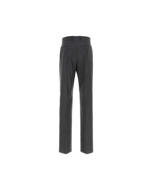 Jil Sander Gray Suit Trousers for men